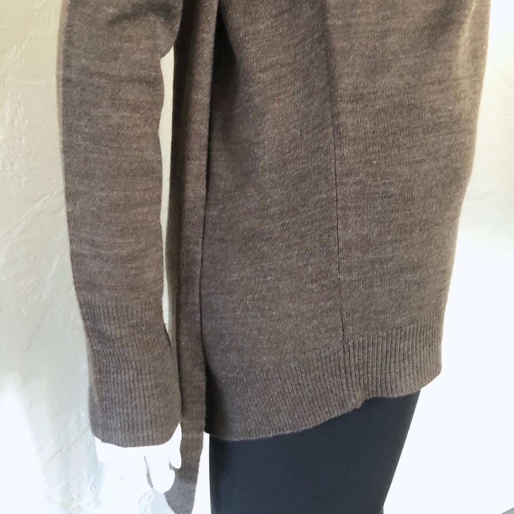 BB DakotaTaupe Brown Boatneck Tunic Sweater SM - Picture 5 of 8